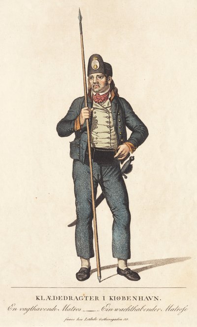 Egy tengerész szolgálatban alkotó: Gerhard Ludvig Lahde