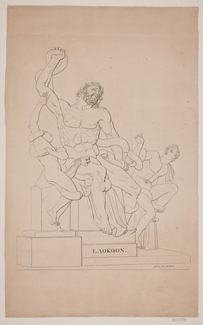 Laocoon alkotó: Gerhard Ludvig Lahde