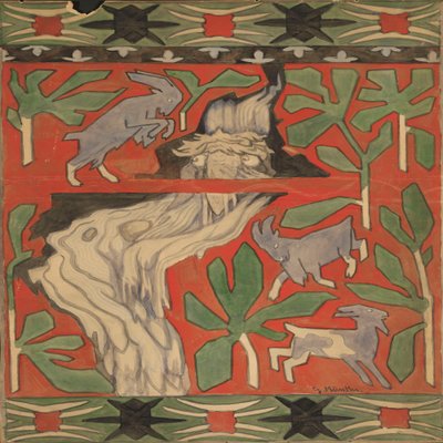 A Bukkene Bruse alkotó: Gerhard Munthe