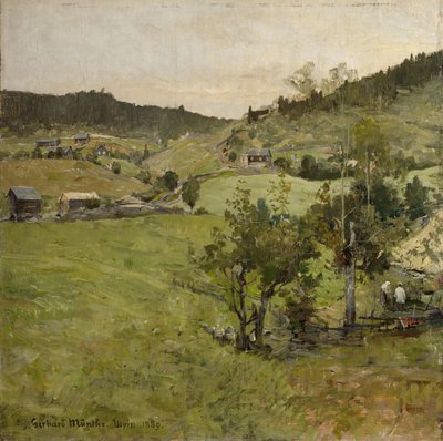 A Cotters család gazdaságai alkotó: Gerhard Munthe