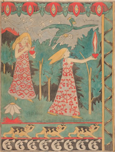 Ecstasy alkotó: Gerhard Munthe