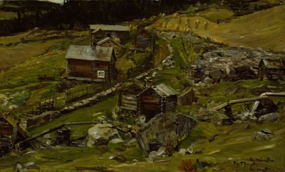 Valdres-i farm alkotó: Gerhard Munthe