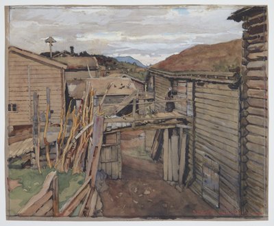 Gudbrand völgye, régi házak alkotó: Gerhard Munthe