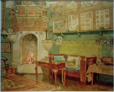 Belső "Leveld" nappali alkotó: Gerhard Peter Frantz Vilhelm Munthe