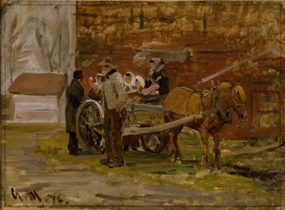 Az almás szekér alkotó: Gerhard Munthe