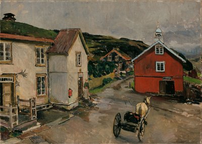 A kongsvolli udvar alkotó: Gerhard Munthe