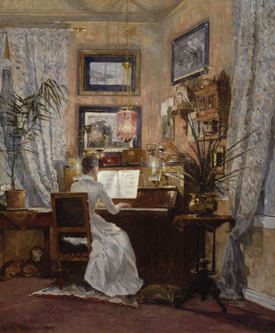 Az otthon Szandvikában alkotó: Gerhard Peter Frantz Vilhelm Munthe