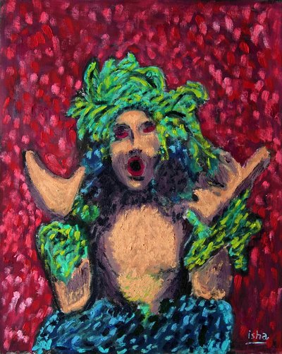 Woodland Shaman, 2020 (olaj, vászon) alkotó: Gerhardt Isringhaus