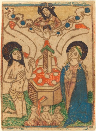 Az Eucharisztia allegóriája alkotó: German 15th Century