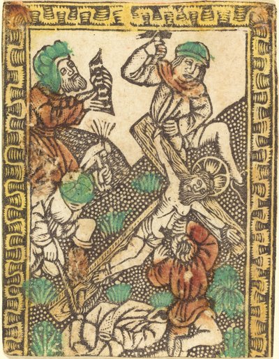 A keresztre szegezett Krisztus alkotó: German 15th Century