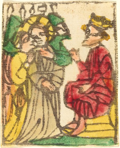 Krisztus Heródes előtt alkotó: German 15th Century