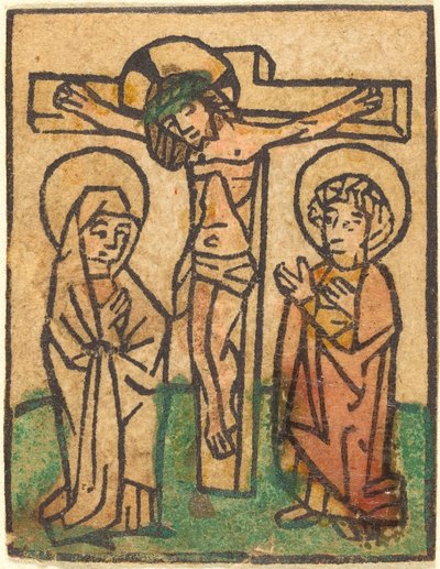Krisztus a kereszten alkotó: German 15th Century