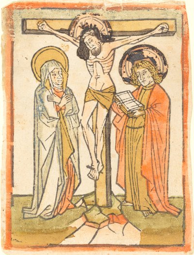 Krisztus a kereszten alkotó: German 15th Century