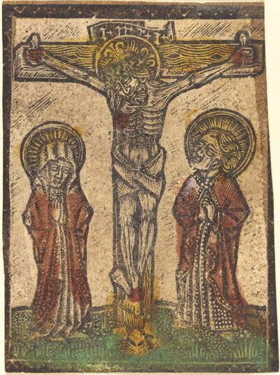 Krisztus a kereszten alkotó: German 15th Century