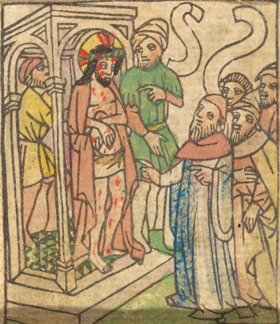 Ecce Homo [fordítva] alkotó: German 15th Century