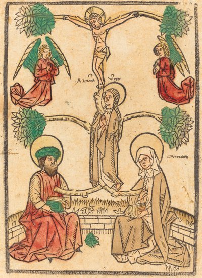 Krisztus genealógiai fája alkotó: German 15th Century