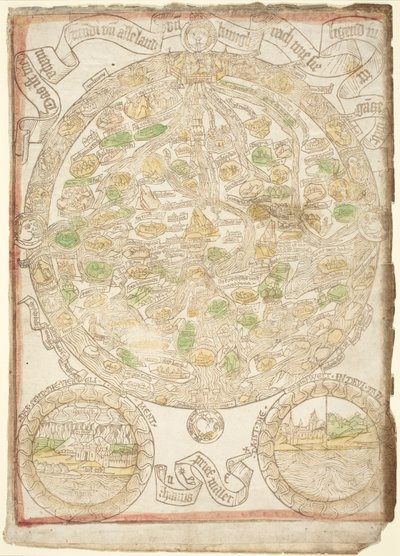 Világtérkép alkotó: German 15th Century
