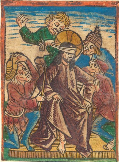 Krisztus kigúnyolása alkotó: German 15th Century