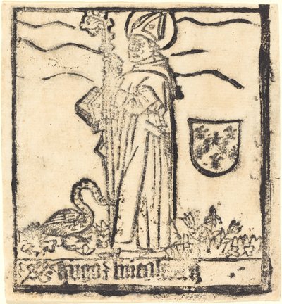 Lincolni Szent Hugo (vagy Avaloni Szent Hugo) alkotó: German 15th Century