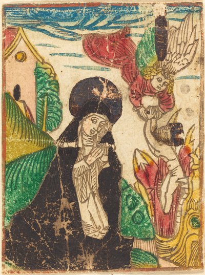 Szent Ottília alkotó: German 15th Century