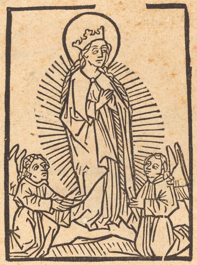 A Szűz mennybemenetele alkotó: German 15th Century