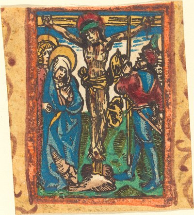 A keresztre feszítés alkotó: German 15th Century