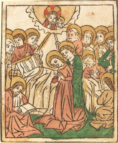 A Szűz halála alkotó: German 15th Century