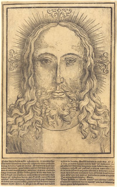 Krisztus feje alkotó: German 15th Century