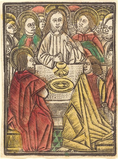 Az utolsó vacsora alkotó: German 15th Century