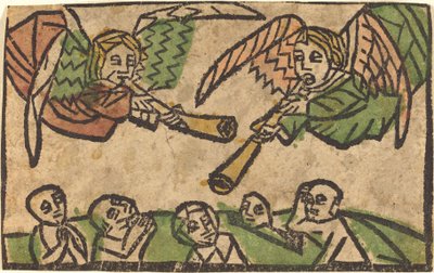 A halottak feltámadása alkotó: German 15th Century