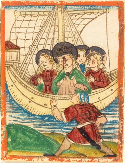 Szent Orsolya utazása alkotó: German 15th Century