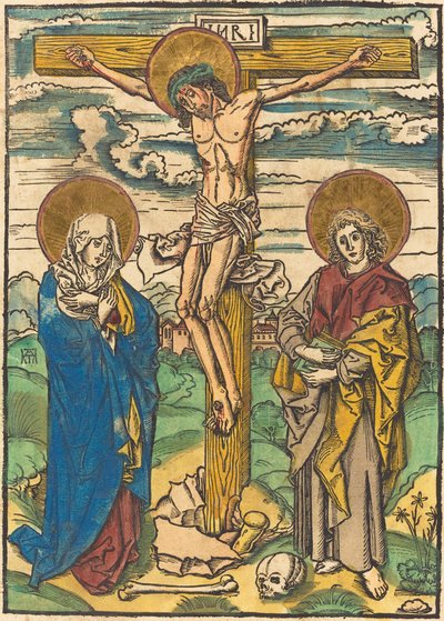 Krisztus a kereszten alkotó: German 16th Century