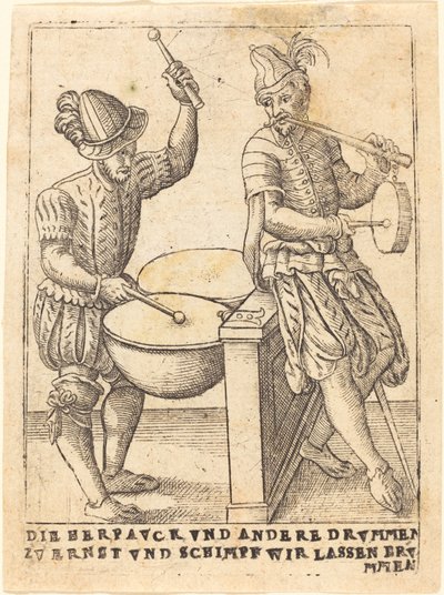 A Herpavck és a többi Drvmmen komolyan és Schimpf hagytuk bátorítani alkotó: German 16th Century