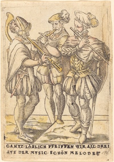 Gantz loblich Pfeiffen mindhárman avs de Mvsic: Schon Melodey alkotó: German 16th Century