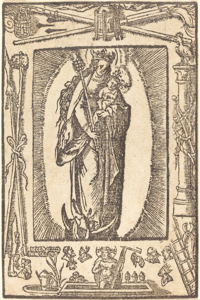 Madonna és gyermeke alkotó: German 16th Century