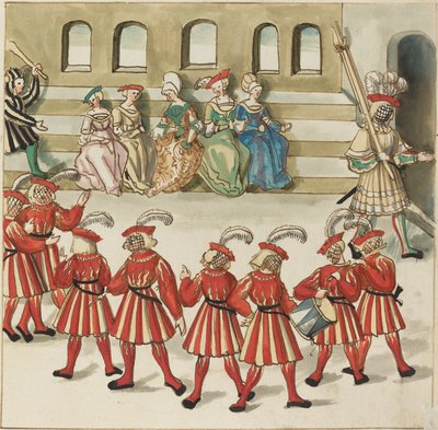 Álarcos mulatság alkotó: German 16th Century