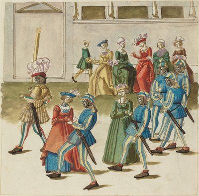 Álarcos mulatság alkotó: German 16th Century