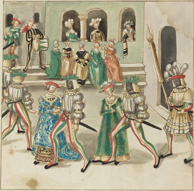 Álarcos mulatság alkotó: German 16th Century