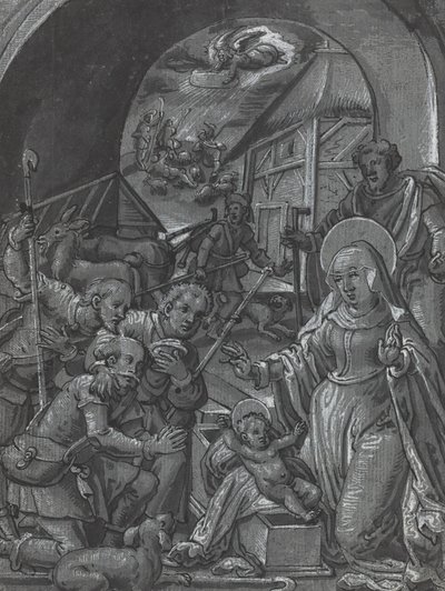 Krisztus születése [verso] alkotó: German 16th Century