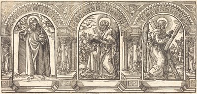 Krisztus és tanítványai II alkotó: German 16th Century after Martin Schongauer