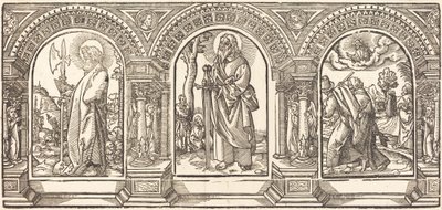 Krisztus és tanítványai V alkotó: German 16th Century after Martin Schongauer