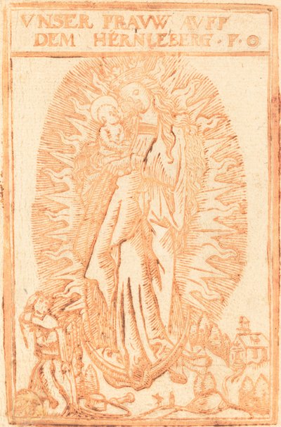 Hernlebergi Madonna alkotó: German 17th Century