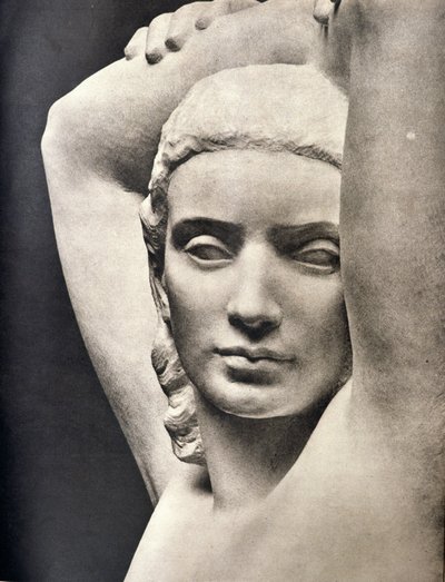 A német fiziognómia az 1941-es nagy német művészeti kiállításról, Haus der Deutschen Kunst, a Signal magazinból. alkotó: German Photographer