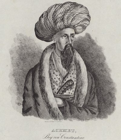Konstantin Ahmad bég, 1839 alkotó: German School