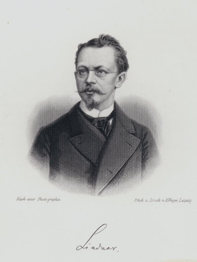 Albert Lindner német drámaíró (metszet) alkotó: German School