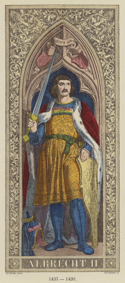 Albrecht II alkotó: German School