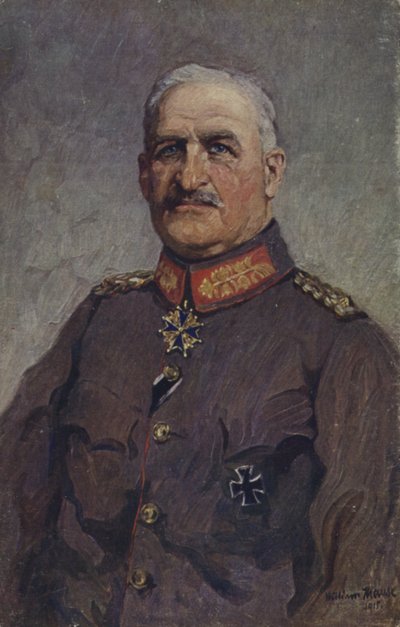 Alexander von Linsingen német tábornok alkotó: German School