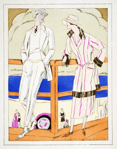 Ammeer, Outfits by Gerard Bresser, Styl, Pub.1922 (pochoir print) alkotó: German School