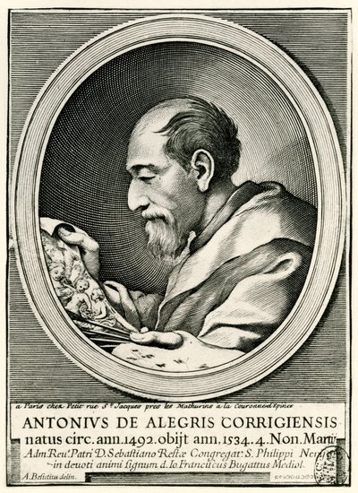 Antonio Allegri a Correggióból alkotó: German School