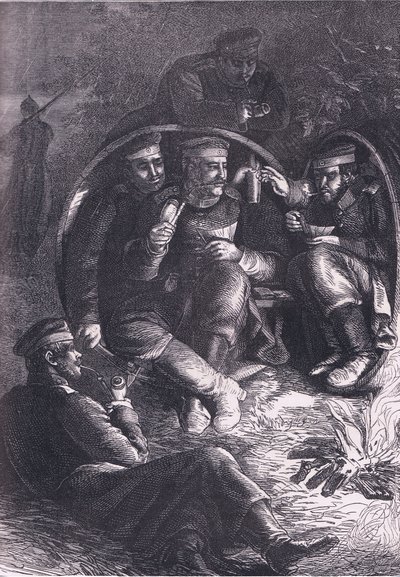 Metz előtt Cassells: A Franciaország és Németország közötti háború története, Cassell and Company Limited, 1890 körül (litho) alkotó: German School